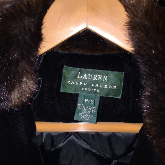 Ralph Lauren Black Winter Coat - Picture 4 of 8